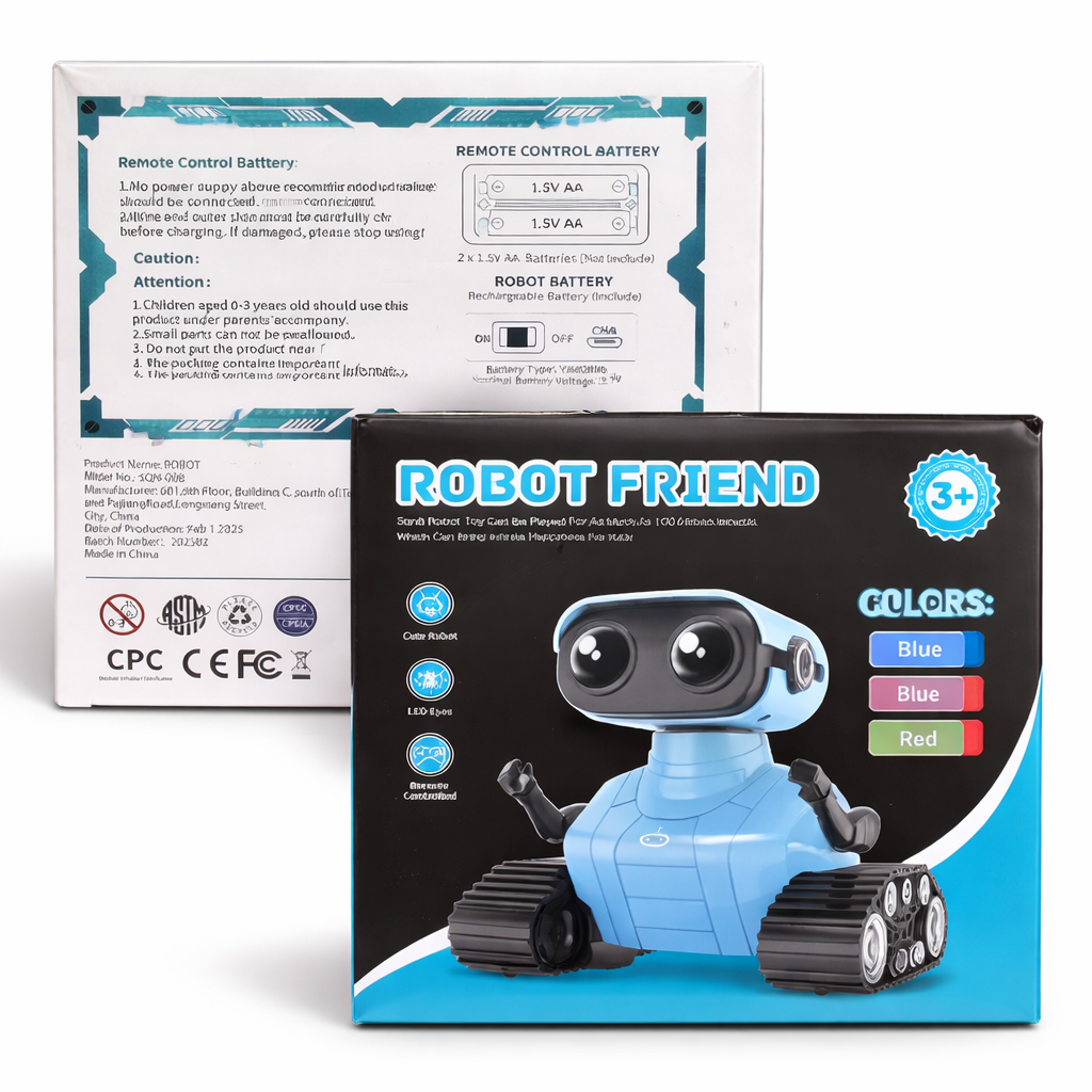 Robot Friend Remote Control Toy – Rechargeable Robot Friend Remote Control Toy – Rechargeable - Image 1