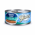 9Lives Meaty Pate with Real Chicken & Tuna Wet Cat Food