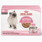Royal Canin Kitten Thin Slices in Gravy – 18 Cans Pantry Pack