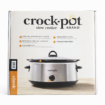 Crock-Pot Classic 7-Quart Oval Slow Cooker – Stainless Steel