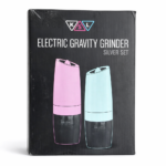 KSL Electric Gravity Salt and Pepper Grinder Set