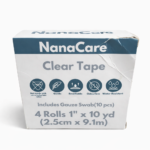 NanaCare Clear Medical Tape 4 Rolls