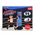 Inflatable Punching Bag Ninja Design 63 Inch