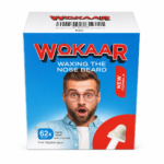 WOKAAR Nose Wax Kit 62 Applications with 15 Mustache Guards - Image 2
