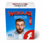 Wokaar Nose Wax Kit with 15 Mustache Guards